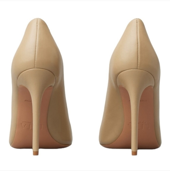 LITA by Ciara Solid Point Toe Pump in Sand NWT EU 40 US 9.5 - Picture 4 of 8